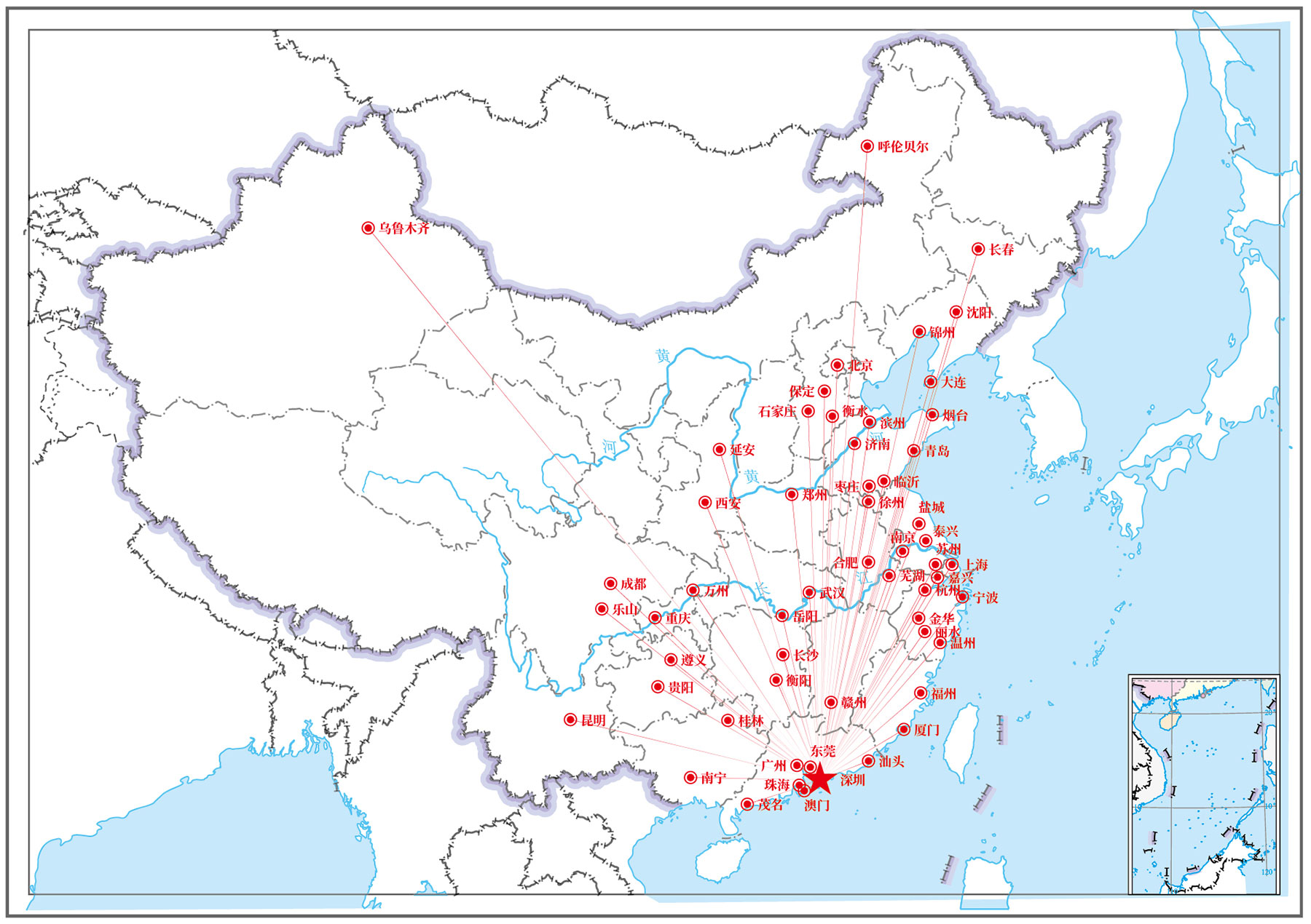 isun3d全国网点地图