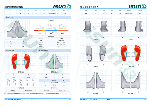 足测报告样板（新